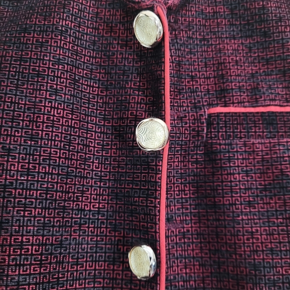 Tonyland -- Kids Formal Red and Black Vest - Picture 4 of 4